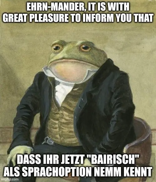 Eschtraichisch-Poarisch, na volle Pärig! xD