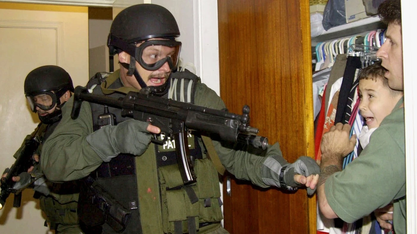 ICE kidnapping children at gunpoint