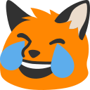 blobfox, blobfoxcrylaugh