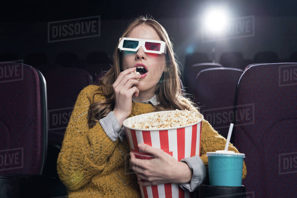 popcorn and 3d