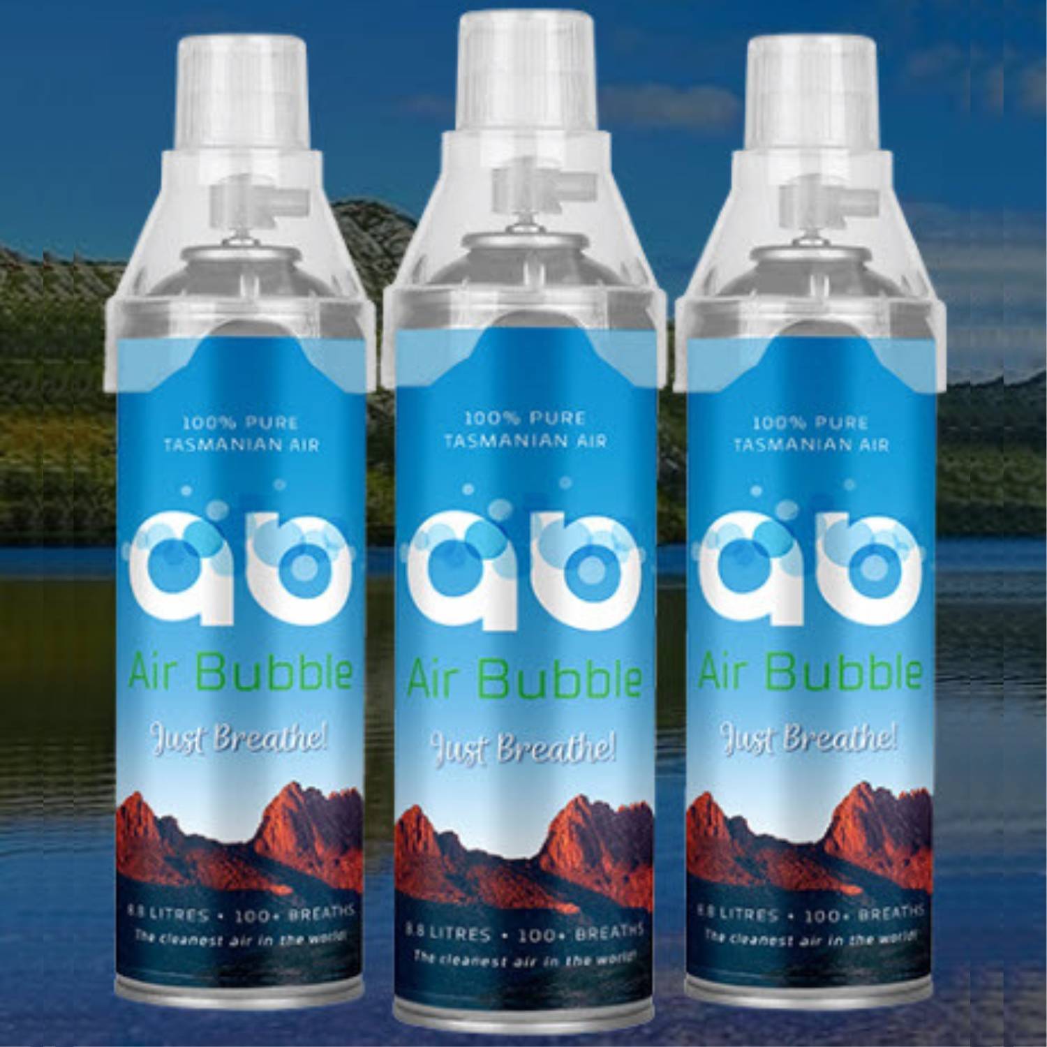 Tasmanian canned air