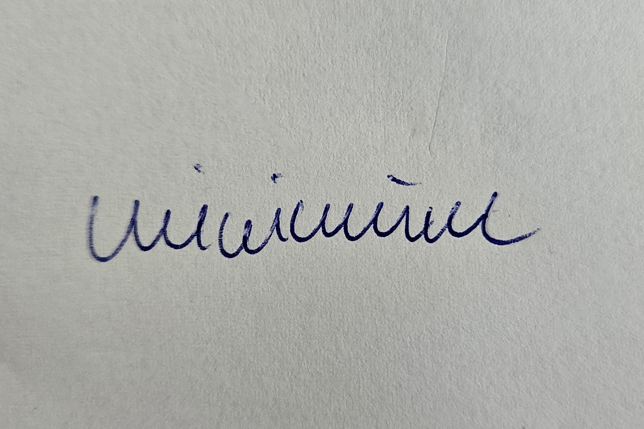 Handwritten "minimum"