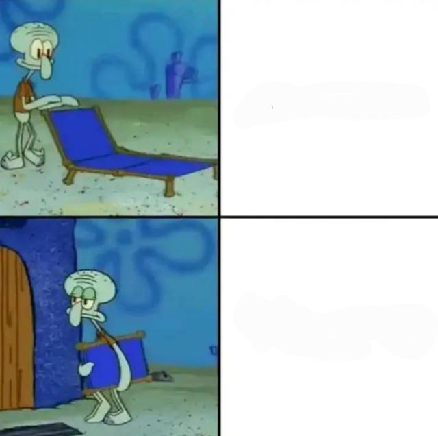 Squidward meme