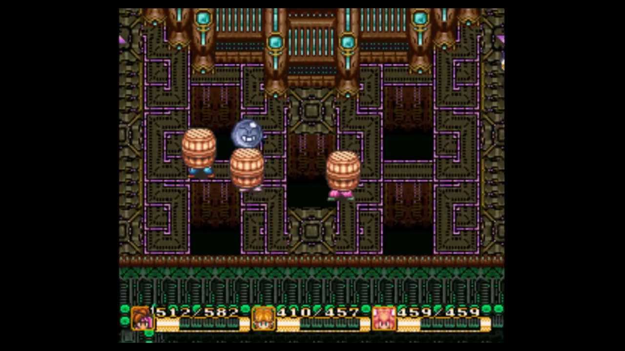 secret of mana party in barrels