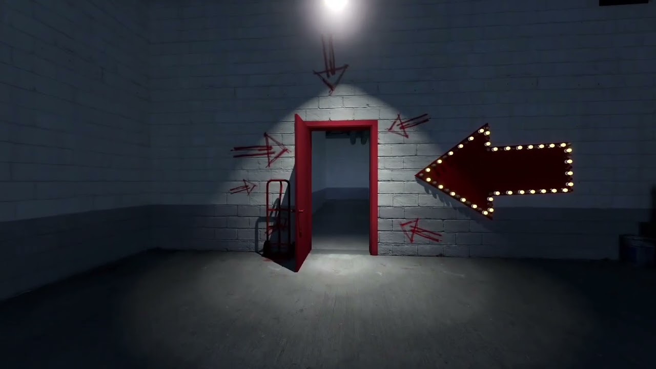 Stanley walked through the red door