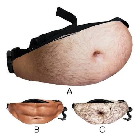 Beer belly fanny pack