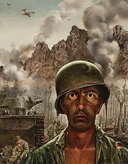 thousand yard stare meme