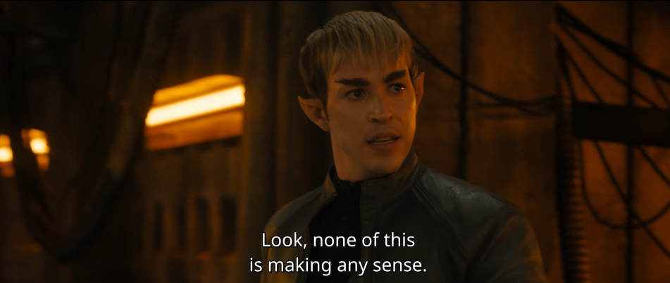 screenshot of Fuzz (Sven Ruygrok) with subtitle "Look, none of this is making any sense"