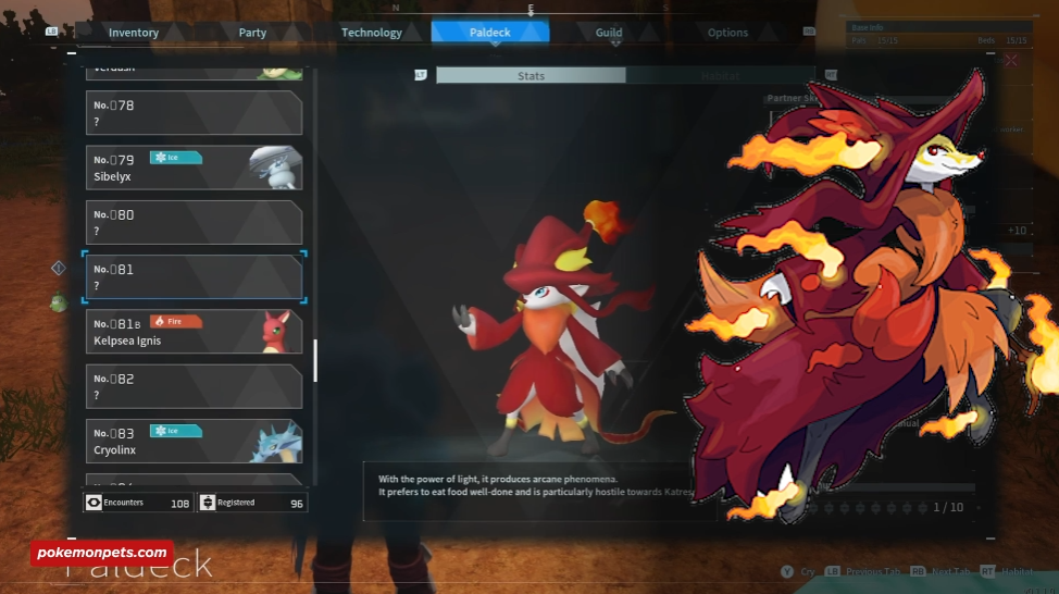 delphox comparisson