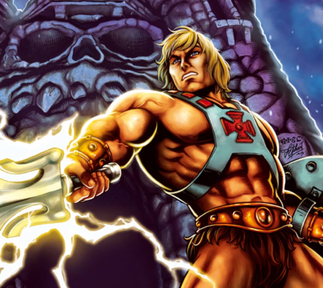 By the power