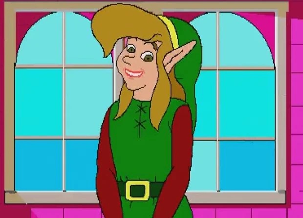 Link from the CD-i Zelda games
