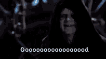 Star Wars Palpatine with caption "Good"