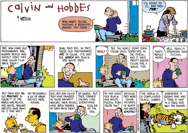 Thank you Calvin's dad