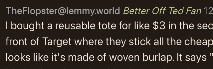 Demonstration of user note reminding me that I share a fandom with this user