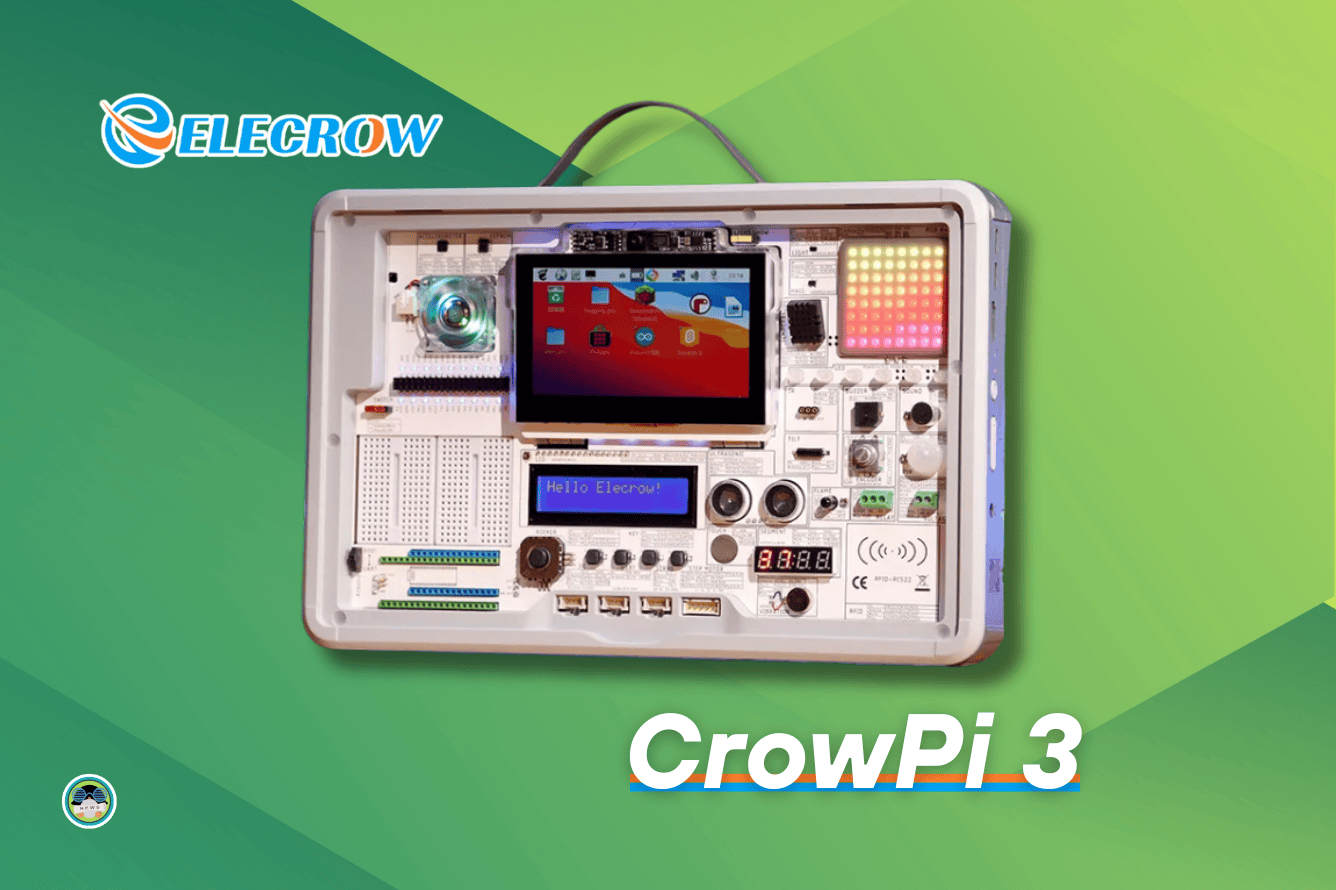 Save Big on Elecrow’s Famed Educational Kit CrowPi's Version 3 in Pre-Order Discount