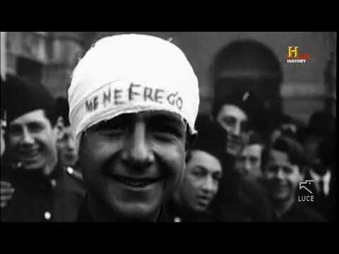 italian fascist with a "me ne frego" headband