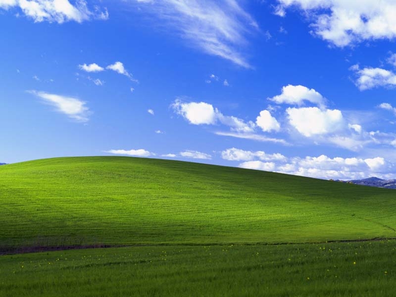 Bliss - Windows XP default background