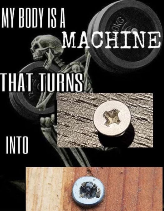 My body is a machine 