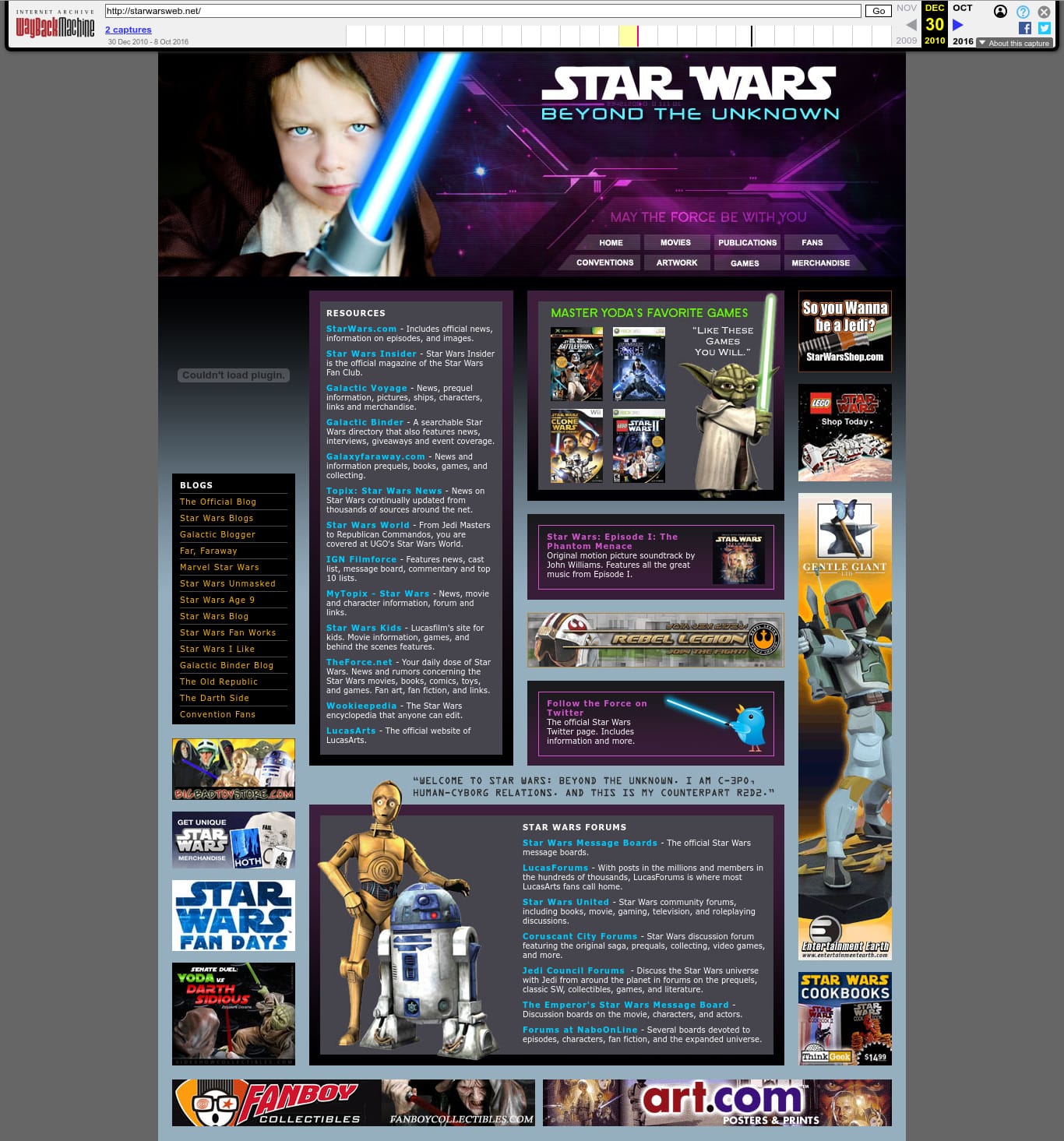 The CIA Secretly Ran a Star Wars Fan Site